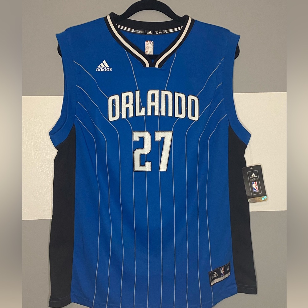 ADIDAS ORLANDO MAGIC BASKETBALL YOUTH XL Jersey 27 custom name NWT
